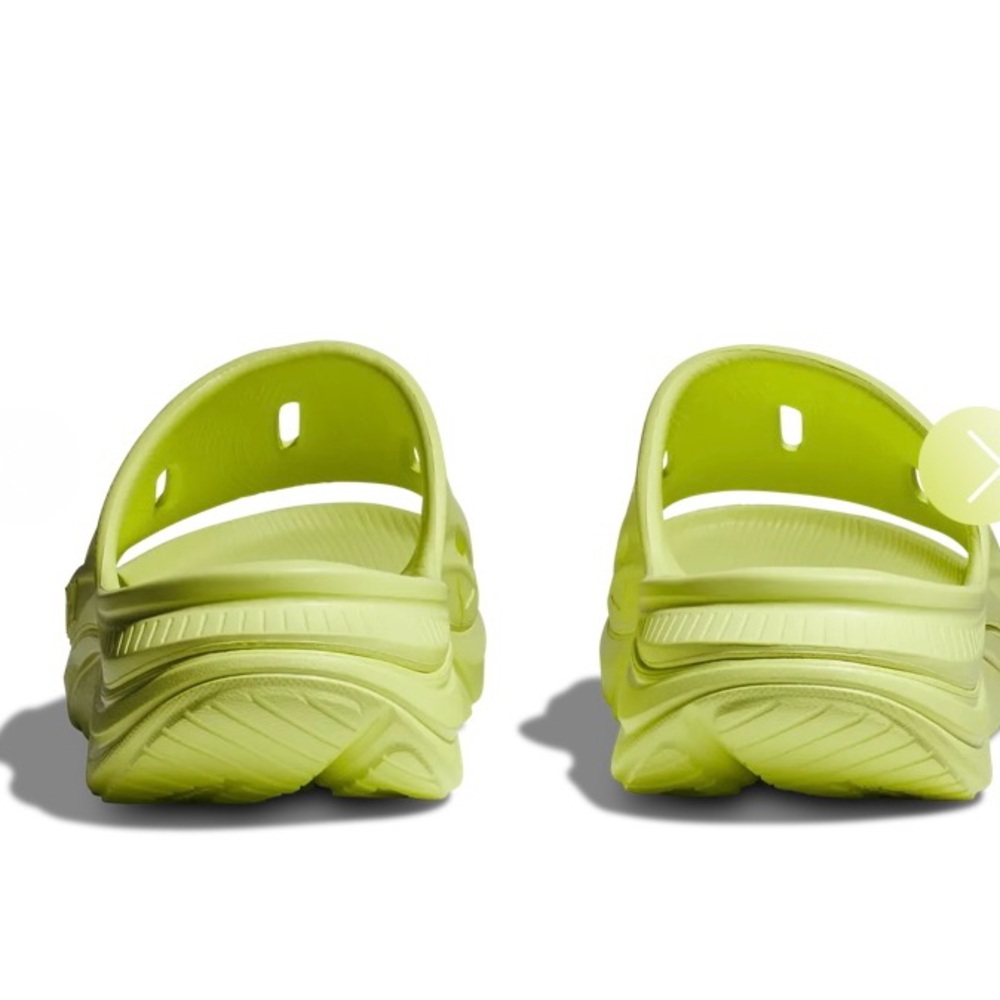 Hoka Ora Recovery 3 Comfort Slip On‎ Slide Sandals Citrus Glow Men's Size 14 - Picture 5 of 5